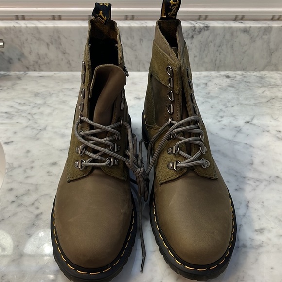Dr. Martens 1460 Pascal Leather & Suede Lace Up Boots New Size 10 main image 7